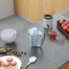 Mixer manual SMEG 50's Style HMF01PBEU, 250 W, 9 viteze, funcție Turbo, afișaj LED ascuns, cronometru, accesorii, albastru