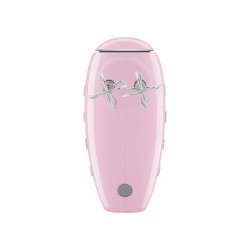 Mixer manual SMEG 50's Style HMF01PKEU, 250 W, 9 viteze, funcție Turbo, afișaj LED ascuns, cronometru, accesorii, roz