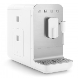 Mașină de espresso SMEG Collezione BCC12WHMEU, 1350 W, 19 bar, 1,4 l, 8 funcții, râșniță încorporată, duză de abur, alb