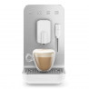 Mașină de espresso SMEG Collezione BCC12WHMEU, 1350 W, 19 bar, 1,4 l, 8 funcții, râșniță încorporată, duză de abur, alb
