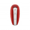 Mixer manual SMEG 50's Style HMF01RDEU, 250 W, 9 viteze, funcție Turbo, afișaj LED ascuns, cronometru, accesorii, roșu
