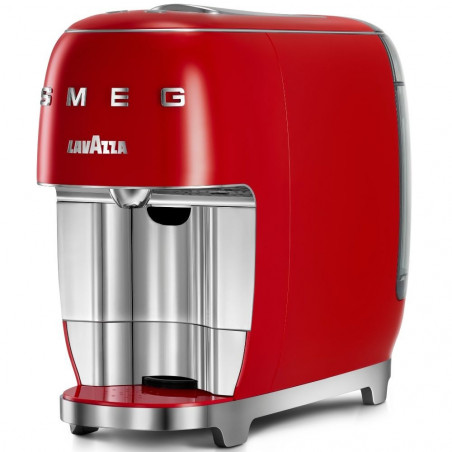 Mașină de espresso cu capsule SMEG Lavazza A Modo Mio LM200, 1250 W, 10 bar, 0,9 l, încălzire rapidă, roșu