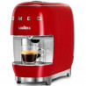 Mașină de espresso cu capsule SMEG Lavazza A Modo Mio LM200, 1250 W, 10 bar, 0,9 l, încălzire rapidă, roșu