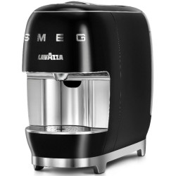 Mașină de espresso cu capsule SMEG Lavazza A Modo Mio LM200, 1250 W, 10 bar, 0,9 l, încălzire rapidă, negru