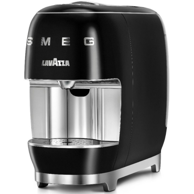 Mașină de espresso cu capsule SMEG Lavazza A Modo Mio LM200, 1250 W, 10 bar, 0,9 l, încălzire rapidă, negru