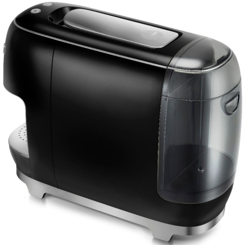 Mașină de espresso cu capsule SMEG Lavazza A Modo Mio LM200, 1250 W, 10 bar, 0,9 l, încălzire rapidă, negru