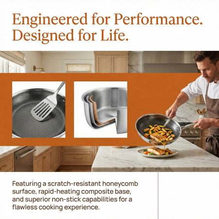 Set de oale Swiss Haus SH-ZG1012, 12 piese, Acoperire ceramica Sapphire, Cuptor pana la 260°C, Inductie, Argintiu