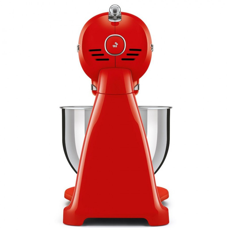 Mixer planetar SMEG SMF03RDEU, 800 W, 4,8 l, 10 viteze, funcție de pornire treptată, picioare antiderapante, roșu