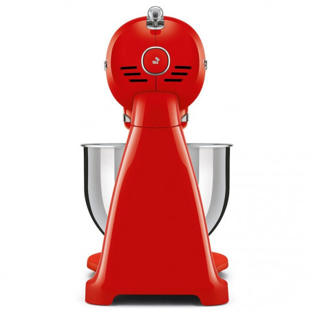 Mixer planetar SMEG SMF03RDEU, 800 W, 4,8 l, 10 viteze, funcție de pornire treptată, picioare antiderapante, roșu