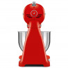 Mixer planetar SMEG SMF03RDEU, 800 W, 4,8 l, 10 viteze, funcție de pornire treptată, picioare antiderapante, roșu