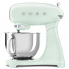 Mixer planetar SMEG SMF03PGEU, 800 W, 4,8 l, 10 viteze, funcție de pornire treptată, picioare antiderapante, verde pastel