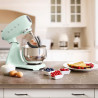 Mixer planetar SMEG SMF03PGEU, 800 W, 4,8 l, 10 viteze, funcție de pornire treptată, picioare antiderapante, verde pastel