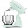 Mixer planetar SMEG SMF03PGEU, 800 W, 4,8 l, 10 viteze, funcție de pornire treptată, picioare antiderapante, verde pastel