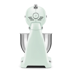 Mixer planetar SMEG SMF03PGEU, 800 W, 4,8 l, 10 viteze, funcție de pornire treptată, picioare antiderapante, verde pastel