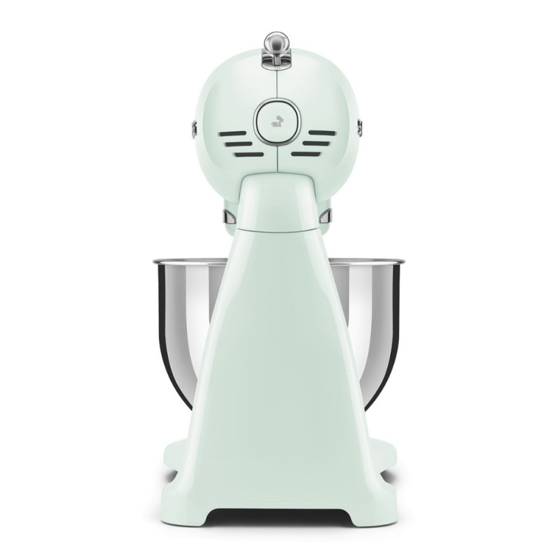 Mixer planetar SMEG SMF03PGEU, 800 W, 4,8 l, 10 viteze, funcție de pornire treptată, picioare antiderapante, verde pastel