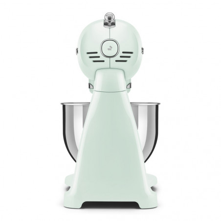 Mixer planetar SMEG SMF03PGEU, 800 W, 4,8 l, 10 viteze, funcție de pornire treptată, picioare antiderapante, verde pastel