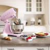 Mixer planetar SMEG SMF03PKEU, 800 W, 4,8 l, 10 viteze, funcție de pornire treptată, picioare antiderapante, roz
