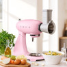 Mixer planetar SMEG SMF03PKEU, 800 W, 4,8 l, 10 viteze, funcție de pornire treptată, picioare antiderapante, roz