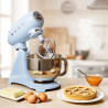 Mixer planetar SMEG SMF03PBEU, 800 W, 4,8 l, 10 viteze, funcție de pornire treptată, picioare antiderapante, albastru pastel