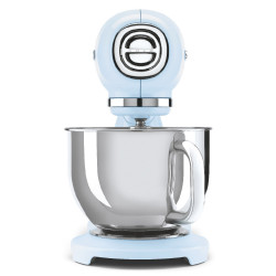 Mixer planetar SMEG SMF03PBEU, 800 W, 4,8 l, 10 viteze, funcție de pornire treptată, picioare antiderapante, albastru pastel