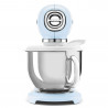 Mixer planetar SMEG SMF03PBEU, 800 W, 4,8 l, 10 viteze, funcție de pornire treptată, picioare antiderapante, albastru pastel