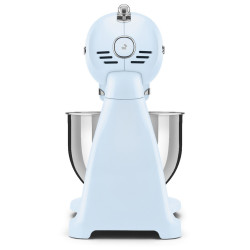 Mixer planetar SMEG SMF03PBEU, 800 W, 4,8 l, 10 viteze, funcție de pornire treptată, picioare antiderapante, albastru pastel