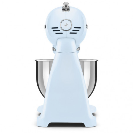 Mixer planetar SMEG SMF03PBEU, 800 W, 4,8 l, 10 viteze, funcție de pornire treptată, picioare antiderapante, albastru pastel