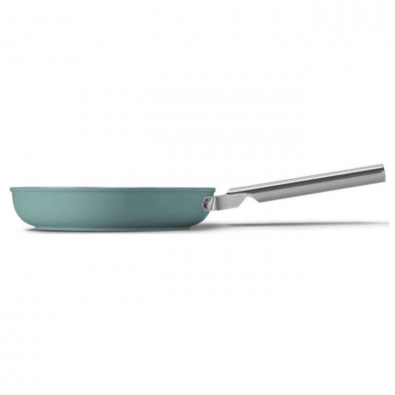 Tiga SMEG FPF2002EGM, 1,5 l, Ø20 cm, Acoperire ceramică antiaderentă, Până la 250 °C, Fără PFAS, Inducție, Verde smarald