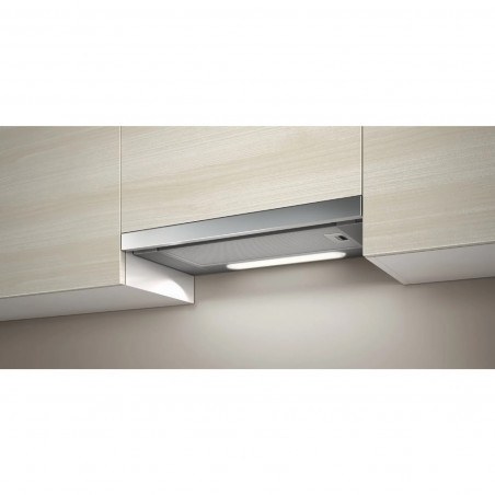 Hota de bucătărie încastrabilă Elica Elite 14 Lux GRIX 60, 121 W, 60 cm, clasa D, 304 m³/h, iluminare LED, oțel inoxidabil