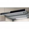 Hota de bucătărie încastrabilă Elica Elite 14 Lux GRVT 60, 121 W, 60 cm, Clasa D, 304 m³/h, iluminare LED, Gri/Negru