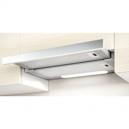 Hota de bucătărie încastrabilă Elica Elite 14 Lux GRVTWH 60, 121 W, 60 cm, Clasa D, 304 m³/h, iluminare LED, Gri/Alb