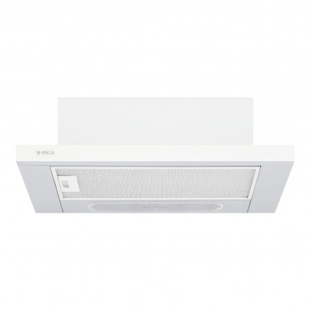 Hota de bucătărie încastrabilă Elica Elite 14 Lux GRVTWH 60, 121 W, 60 cm, Clasa D, 304 m³/h, iluminare LED, Gri/Alb