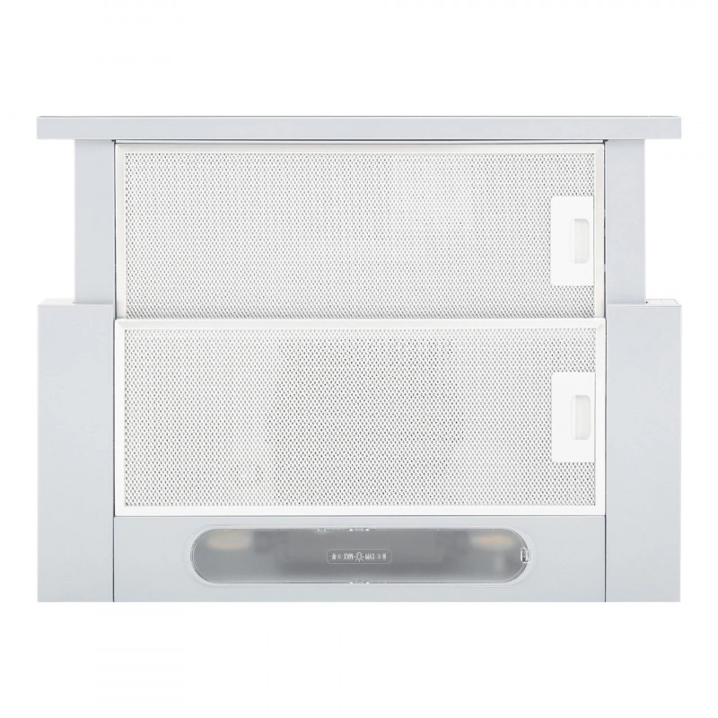 Hota de bucătărie încastrabilă Elica Elite 14 Lux GRVTWH 60, 121 W, 60 cm, Clasa D, 304 m³/h, iluminare LED, Gri/Alb