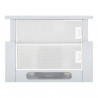 Hota de bucătărie încastrabilă Elica Elite 14 Lux GRVTWH 60, 121 W, 60 cm, Clasa D, 304 m³/h, iluminare LED, Gri/Alb