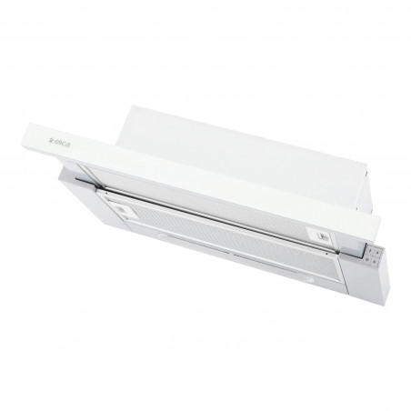 Hota de bucătărie încastrabilă Elica Elite 14 Lux GRVTWH 60, 121 W, 60 cm, Clasa D, 304 m³/h, iluminare LED, Gri/Alb