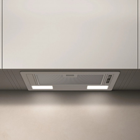 Hota de bucătărie încastrabilă Elica Era GR 52, 81 W, 52 cm, clasa C, 224 m³/h, iluminare LED, argintiu