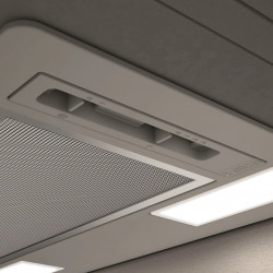Hota de bucătărie încastrabilă Elica Era GR 52, 81 W, 52 cm, clasa C, 224 m³/h, iluminare LED, argintiu