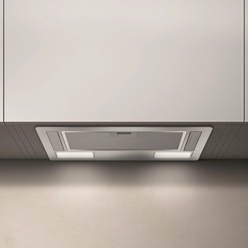 Hota de bucătărie încastrabilă Elica Era C IX 52, 146 W, 52 cm, clasa D, 368 m³/h, iluminare LED, oțel inoxidabil