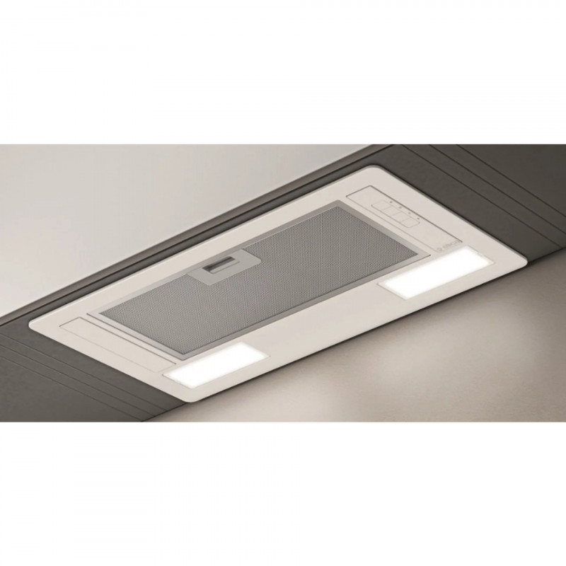Hota de bucătărie încastrabilă Elica Era C WH 52, 146 W, 52 cm, clasa D, 368 m³/h, iluminare LED, alb