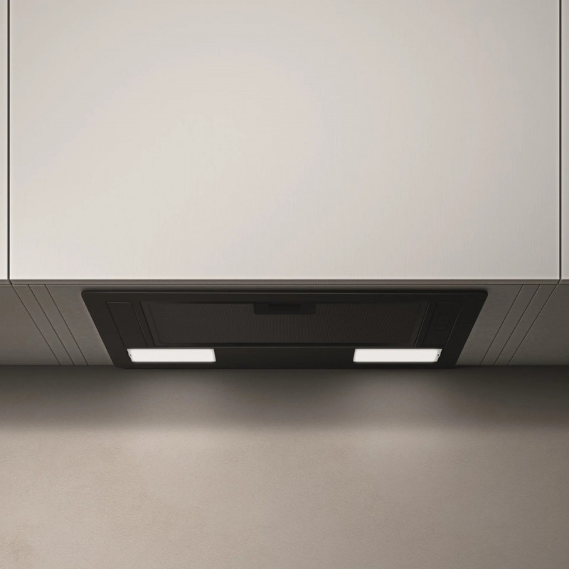 Hota de bucătărie încastrabilă Elica Era C BL 52, 146 W, 52 cm, clasa D, 368 m³/h, iluminare LED, negru
