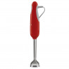 Blender manual Smeg HBF11RDEU, 700 W, 14850 rpm, Functie Turbo, Maner antiderapant, Rosu