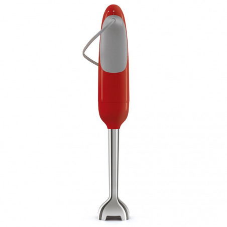 Blender manual Smeg HBF11RDEU, 700 W, 14850 rpm, Functie Turbo, Maner antiderapant, Rosu