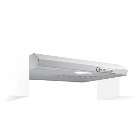 Hota Elica Verve WH 60, 52 W, 60 cm, clasa C, 205 m³/h, iluminare LED, alb