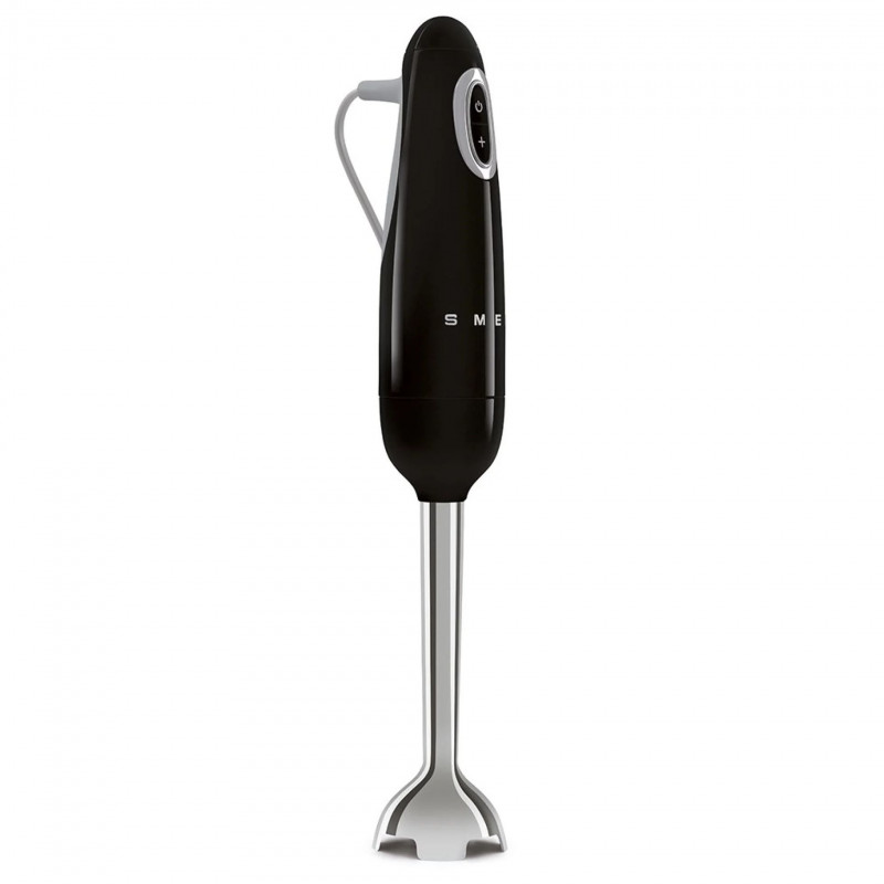 Blender Smeg HBF11BLEU, 700 W, 14850 rpm, funcție Turbo, mâner antiderapant, negru