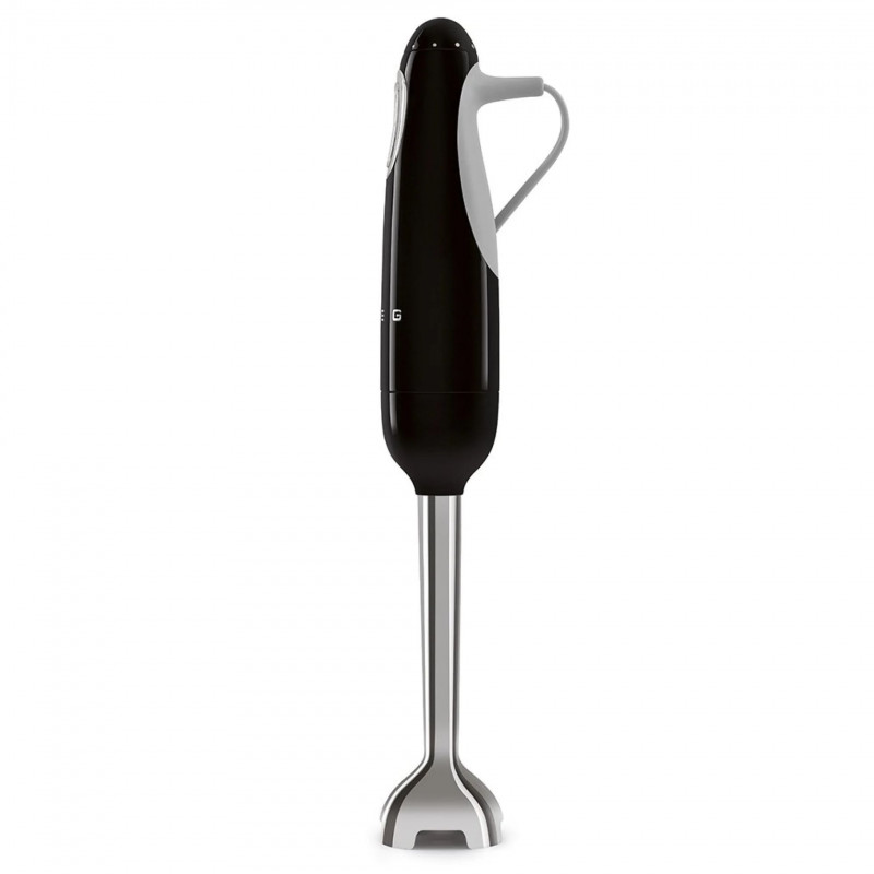 Blender Smeg HBF11BLEU, 700 W, 14850 rpm, funcție Turbo, mâner antiderapant, negru