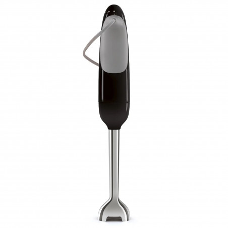 Blender Smeg HBF11BLEU, 700 W, 14850 rpm, funcție Turbo, mâner antiderapant, negru