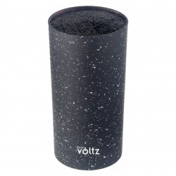 Suport pentru cuțite Oliver Voltz OV51645AB, cilindric, 11 x 22 cm, negru