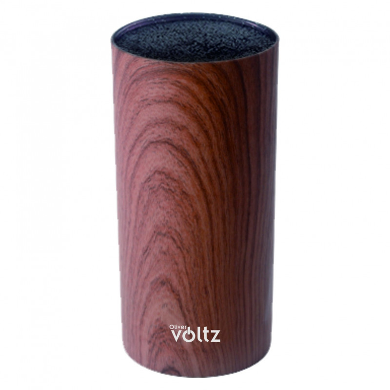 Suport pentru cutite Oliver Voltz OV51645AW, Cilindric, 11 x 22 cm, Venge