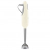 Blender Smeg HBF11CREU, 700 W, 14850 rpm, funcție Turbo, mâner antiderapant, crem
