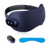 Aparat de masaj pentru ochi Medivon Horizon HYPNOS, 6 W, mod de încălzire și răcire, vibrații, reduce tensiunea musculară, Bluetooth, albastru închis